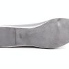 Women's Satin Flat Shoes Touch Ups Leather Sole-3